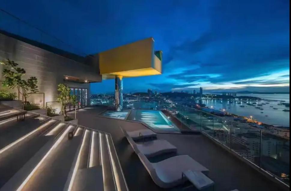 The Edge Central Pattaya Seaview With Infinity Pool & Free Netflix Zewnętrze zdjęcie