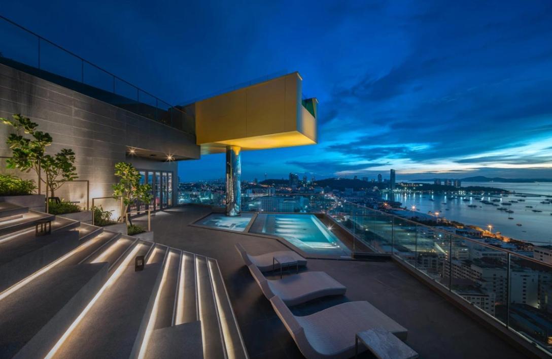 The Edge Central Pattaya Seaview With Infinity Pool & Free Netflix Zewnętrze zdjęcie