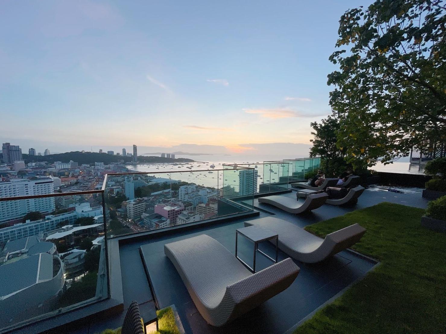 The Edge Central Pattaya Seaview With Infinity Pool & Free Netflix Zewnętrze zdjęcie