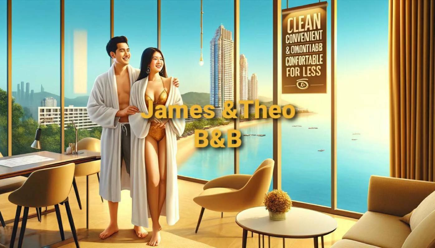 The Edge Central Pattaya Seaview With Infinity Pool & Free Netflix Zewnętrze zdjęcie