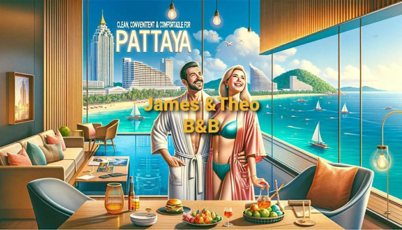 The Edge Central Pattaya Seaview With Infinity Pool & Free Netflix Zewnętrze zdjęcie